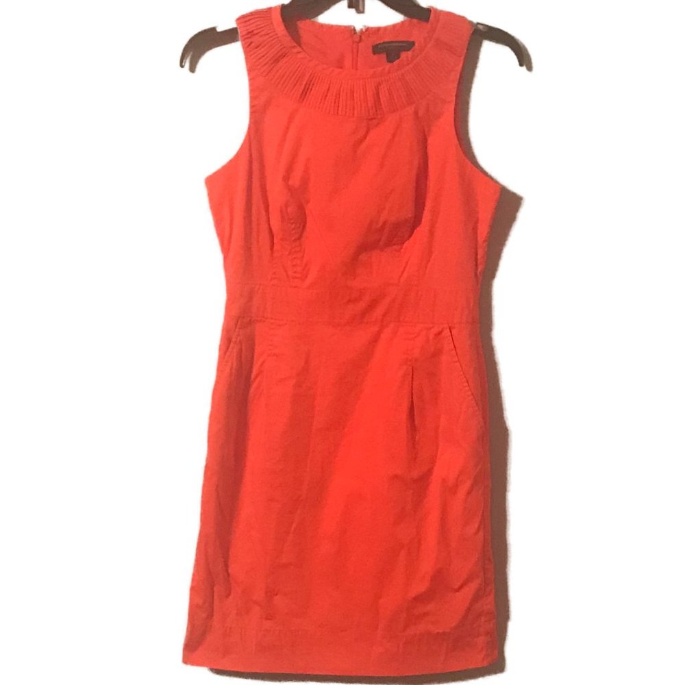 Banana Republic Factory Red Sleeveless Dress